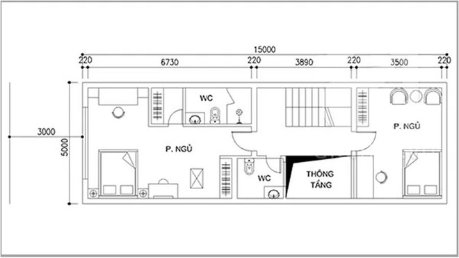 Tư vấn thiết kế nhà đẹp và hiện đại cho lô đất rộng 75m2 - Ảnh 3.