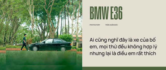 19 tuổi chơi BMW E36: Bạn bè đi làm mua quần áo, em để tiền đổ xăng và sửa xe - Ảnh 1.