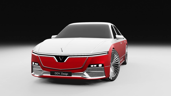 Designer Việt thiết kế VinFast Lux A20 ấn tượng như siêu xe  DPRO