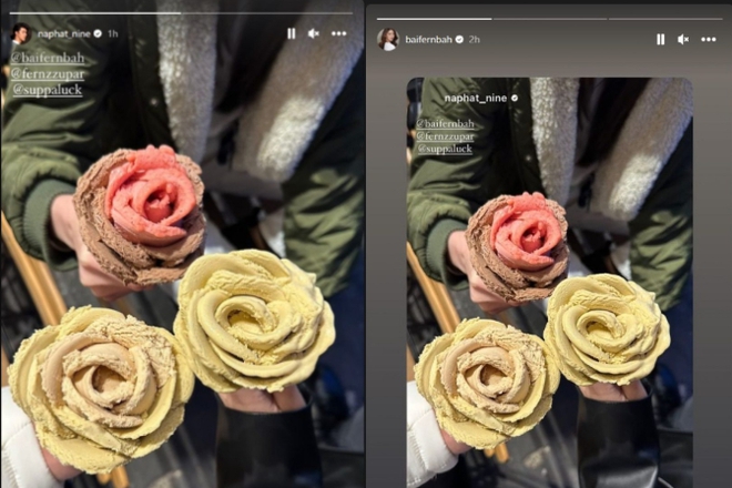 Kh&oacute; hiểu cặp Baifern - Nine: Trước hẹn h&ograve; lộ liễu b&ecirc;n nhau bao nhi&ecirc;u, giờ c&ocirc;ng khai lại nửa k&iacute;n nửa hở &ldquo;tr&ecirc;u ngươi&rdquo; bấy nhi&ecirc;u - Ảnh 9.