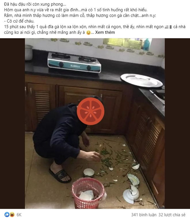 Buổi ra mắt nh&agrave; người y&ecirc;u dở kh&oacute;c dở cười của ch&agrave;ng trai nhiệt t&igrave;nh thể hiện - Ảnh 1.
