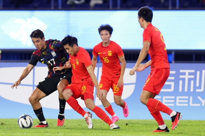 Bóng đá nam ASIAD 19: Olympic Trung Quốc bị loại - Ảnh 1.