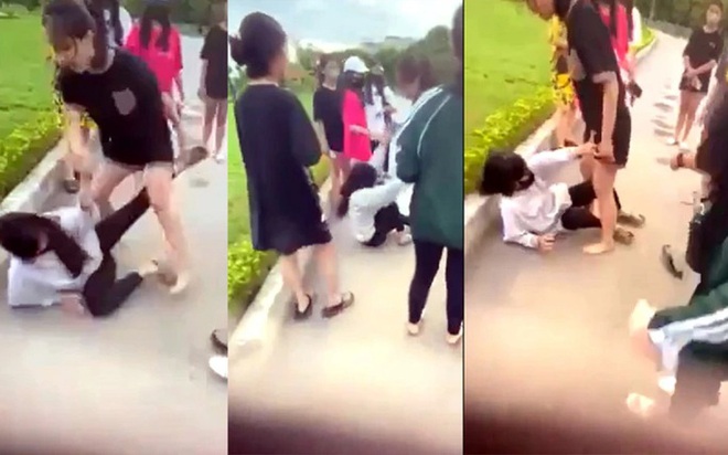 Nữ sinh lớp 8 đi học võ về bị nhiều bạn đánh hội đồng tại công viên - Ảnh 1.