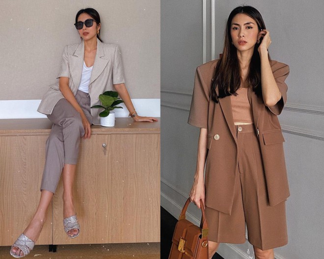 5 mẫu &aacute;o blazer được mỹ nh&acirc;n Việt diện m&atilde;i kh&ocirc;ng ch&aacute;n - Ảnh 5.
