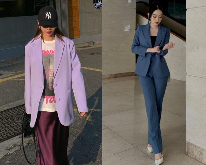 5 mẫu &aacute;o blazer được mỹ nh&acirc;n Việt diện m&atilde;i kh&ocirc;ng ch&aacute;n - Ảnh 3.