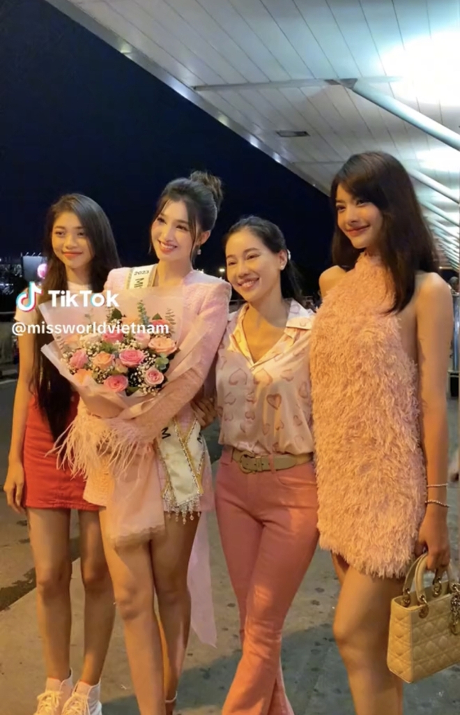 Phương Nhi lên đường chinh chiến Miss International: Nhan sắc ngọt ngào, Mai Phương - Bảo Ngọc cùng dàn hậu đến tiễn - Ảnh 7.