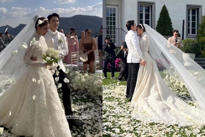 Hôn nhân 3 đại mỹ nhân châu Á diện váy cưới Dior trong đám cưới khủng: Song Hye Kyo - Angelababy “đứt gánh giữa đường”, minh tinh Thái thì sao? - Ảnh 10.