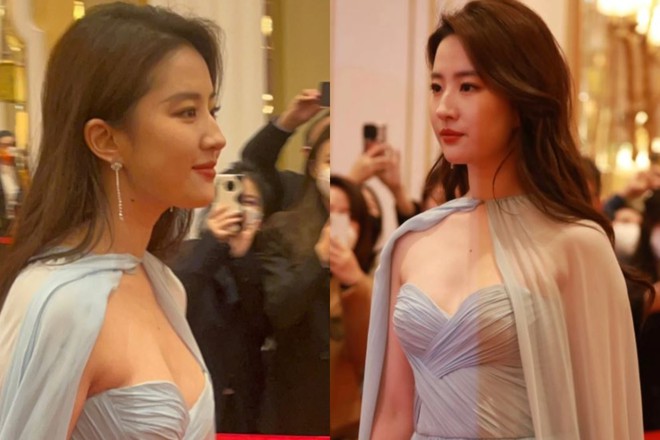 Ảnh Lưu Diệc Phi diện sườn x&aacute;m ở hậu trường g&acirc;y sốt: Nhan chất v&agrave; kh&iacute; chất ti&ecirc;n tử bất bại qua cam thường - Ảnh 7.