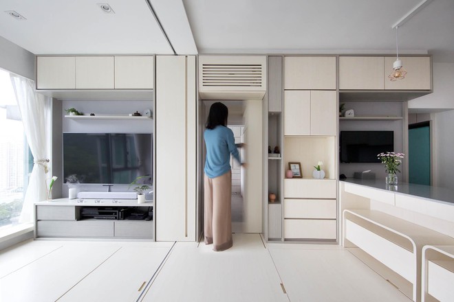 Căn hộ 45m2 c&oacute; 4 ph&ograve;ng ngủ v&agrave; ph&ograve;ng n&agrave;o cũng tho&aacute;ng - Ảnh 2.