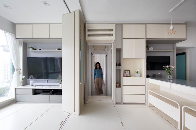 Căn hộ 45m2 c&oacute; 4 ph&ograve;ng ngủ v&agrave; ph&ograve;ng n&agrave;o cũng tho&aacute;ng - Ảnh 10.