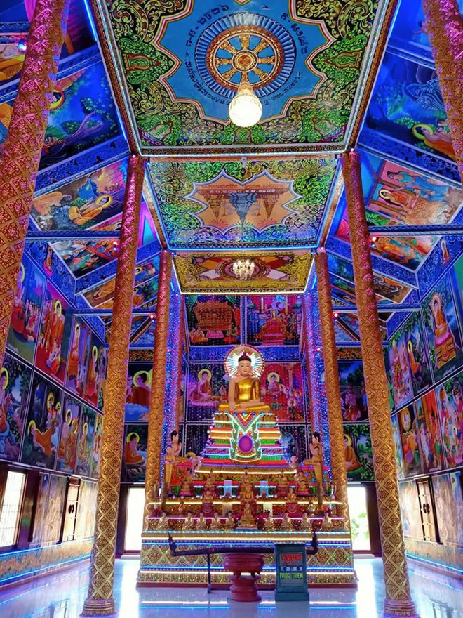 Phát hiện ngôi chùa trăm tuổi mang nét kiến trúc độc đáo ở miền Tây, du khách nhận xét mang vẻ đẹp “không thể quên” - Ảnh 6.