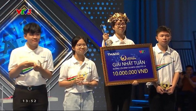 Nữ sinh Quảng Ninh giành vòng nguyệt quế đầu tiên của Olympia mùa 24 - Ảnh 4.