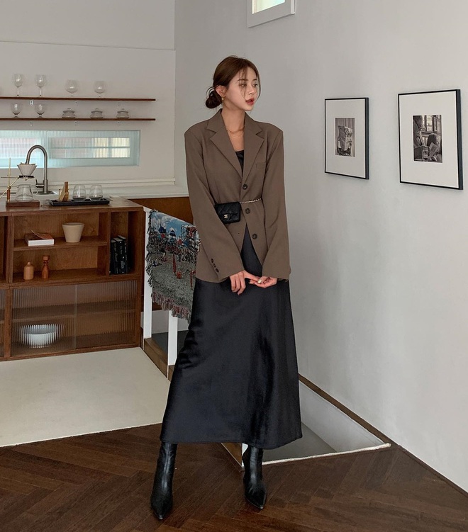 10 c&aacute;ch diện &aacute;o blazer sang trọng đi dự đ&aacute;m cưới - Ảnh 7.