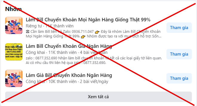 Tràn lan dịch vụ fake bill chuyển khoản trên MXH, chú ý chi tiết này để không dính bẫy! - Ảnh 2.