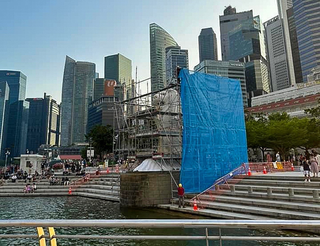 2 điểm check in “thần thánh” của Singapore sửa chữa đến khi nào? - Ảnh 1.