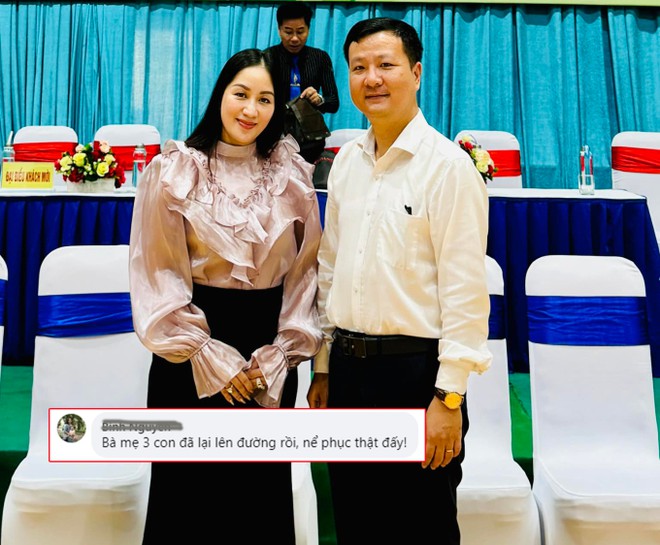 Mẹ 3 con Kh&aacute;nh Thi c&ugrave;ng Phan Hiển trở lại với c&ocirc;ng việc, d&acirc;n mạng b&agrave;y tỏ: Nể thật đấy - Ảnh 2.