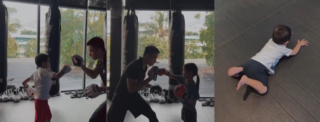2 con lớn nh&agrave; Tăng Thanh H&agrave; mới được mẹ cho học một m&ocirc;n cực ngầu, nhưng biểu cảm lăn lộn của cậu &uacute;t mới l&agrave; điểm nhấn - Ảnh 1.