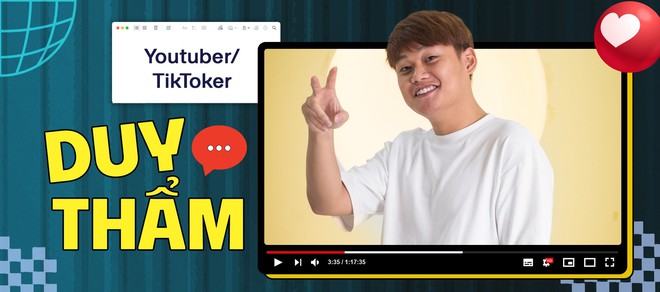 YouTuber/TikToker Duy Thẩm: Từ băn khoăn không hợp với nghề đến reviewer đình đám chỉ với một “chiến lược” siêu đặc biệt - Ảnh 1.