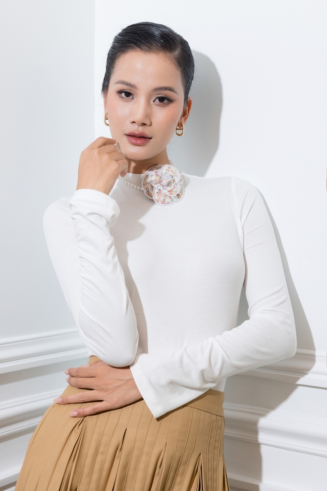 Hương Ly sau gần 1 tháng đăng quang Á hậu Miss Universe Vietnam 2023: Nhan sắc ngày càng thăng hạng, cực kỳ đắt sô - Ảnh 3.