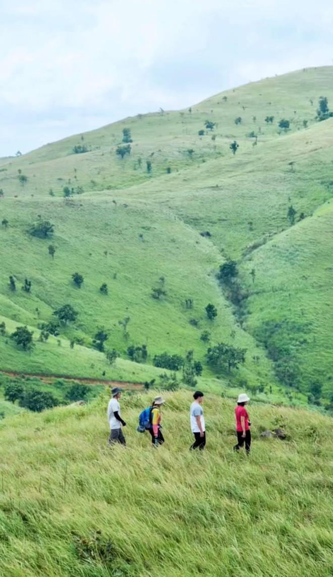 Một thảo nguyên xanh ở Đắk Lắk được giới trẻ săn đón vì cảnh đẹp mê ly - Ảnh 1.