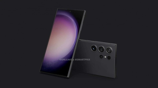 Lộ diện h&igrave;nh ảnh Galaxy S24 v&agrave; Galaxy S24 Ultra: Ngoại h&igrave;nh cực giống với iPhone, mẫu cao cấp cũng d&ugrave;ng khung titan - Ảnh 3.