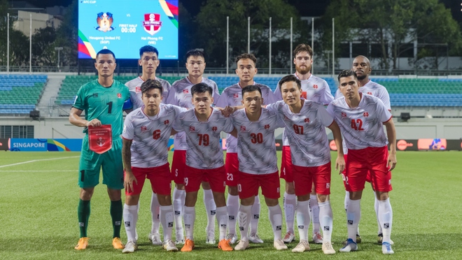 Kết quả Cúp C2 châu Á: Hải Phòng FC thua ngược trên đất Singapore - Ảnh 1.