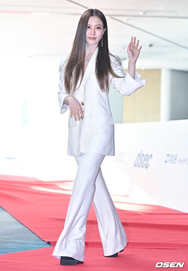 Thảm đỏ Buil Film Awards: Park Bo Young hack tuổi lấn át nữ thần Kpop, D.O. (EXO) - Kim Seon Ho so visual cực gắt - Ảnh 16.