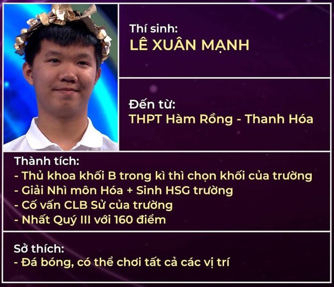 Lần đầu ti&ecirc;n sau 12 năm, Thanh Ho&aacute; c&oacute; th&iacute; sinh v&agrave;o chung kết năm Olympia - Ảnh 2.