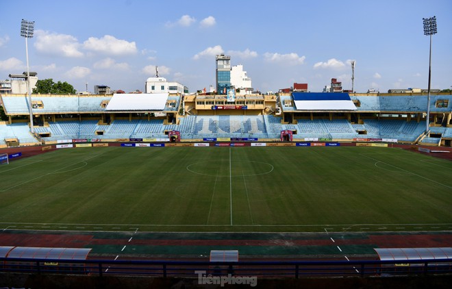 S&acirc;n vận động H&agrave;ng Đẫy rực rỡ trước giờ G, sẵn s&agrave;ng cho trận Si&ecirc;u c&uacute;p Quốc gia 2023 lịch sử - Ảnh 1.
