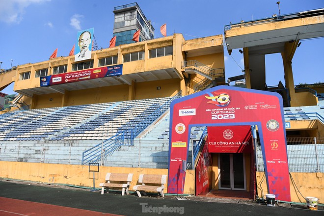 S&acirc;n vận động H&agrave;ng Đẫy rực rỡ trước giờ G, sẵn s&agrave;ng cho trận Si&ecirc;u c&uacute;p Quốc gia 2023 lịch sử - Ảnh 14.