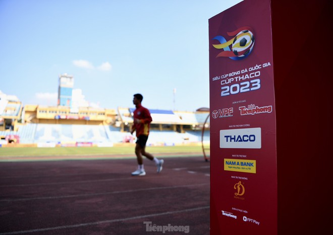 S&acirc;n vận động H&agrave;ng Đẫy rực rỡ trước giờ G, sẵn s&agrave;ng cho trận Si&ecirc;u c&uacute;p Quốc gia 2023 lịch sử - Ảnh 12.