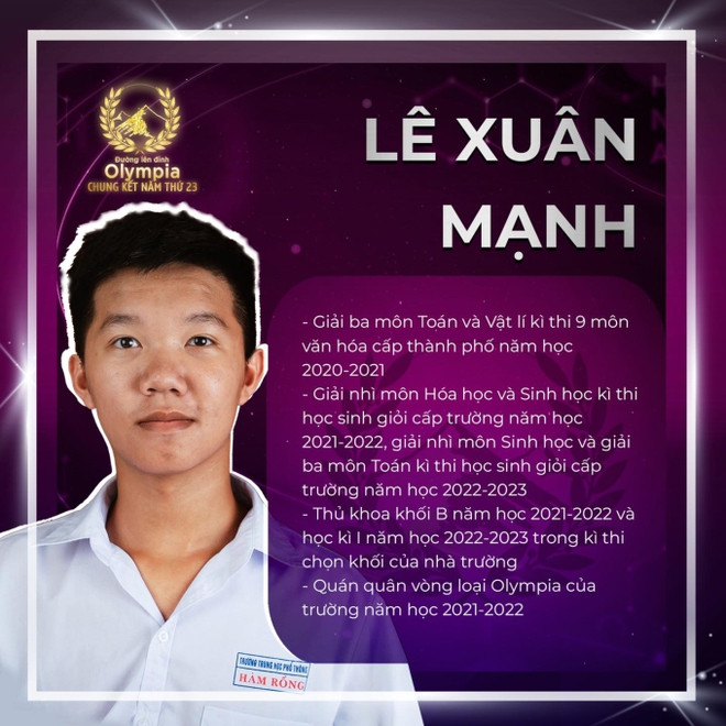 Ai sẽ l&agrave; nh&agrave; v&ocirc; địch Đường L&ecirc;n Đỉnh Olympia năm thứ 23? - Ảnh 5.