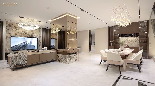 Penthouse 600m2 sang xịn ở trung t&acirc;m S&agrave;i G&ograve;n, chủ nh&acirc;n bỏ kh&ocirc;ng, l&acirc;u l&acirc;u gh&eacute; qua l&agrave;m một việc - Ảnh 3.