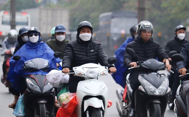 Bắc Bộ đ&oacute;n kh&ocirc;ng kh&iacute; lạnh đầu m&ugrave;a, c&oacute; nơi nhiệt độ dưới 16 độ C - Ảnh 1.
