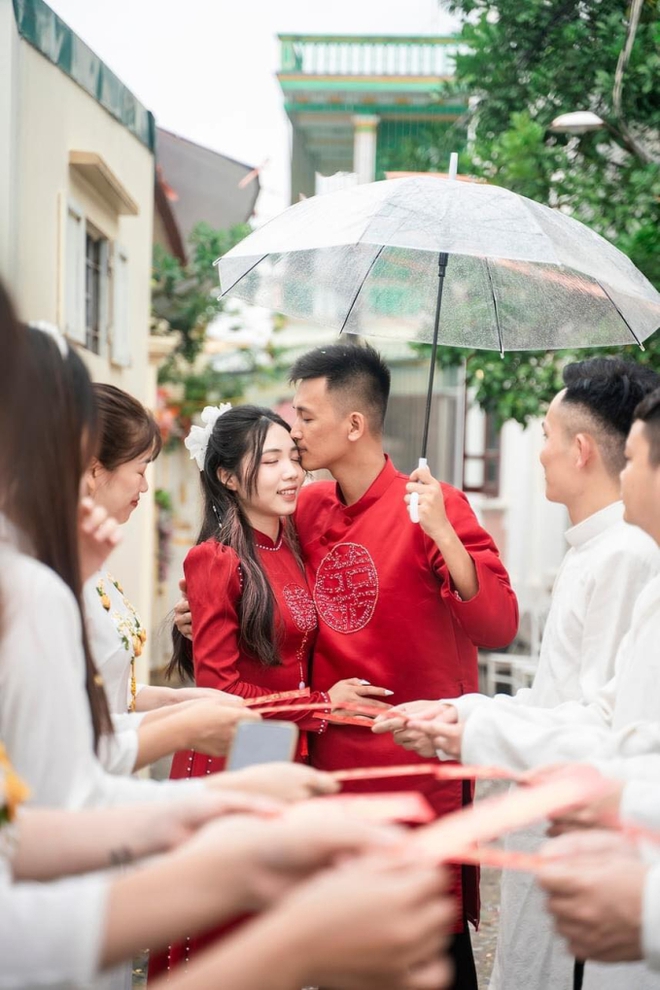 Ch&uacute; rể Th&aacute;i B&igrave;nh đem 7 xe r&ugrave;a đến nh&agrave; g&aacute;i đưa tr&aacute;p, mẹ e ngại một điều khi con đưa ra &yacute; tưởng - Ảnh 8.