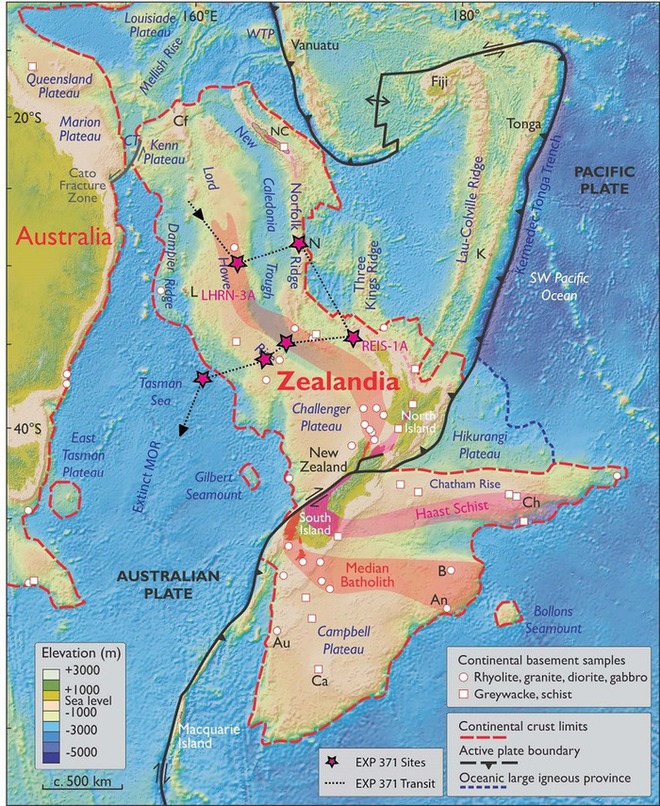 Zealandia: Lục địa b&iacute; ẩn thứ 8 của Tr&aacute;i Đất - Ảnh 3.