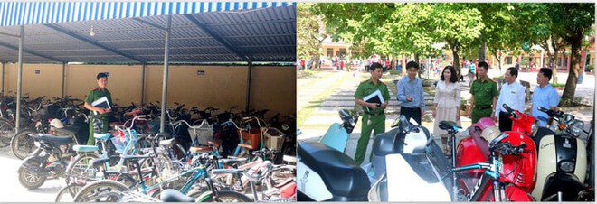 Học sinh THCS tại Nam Định không được tự đi xe máy điện đến trường - Ảnh 1.