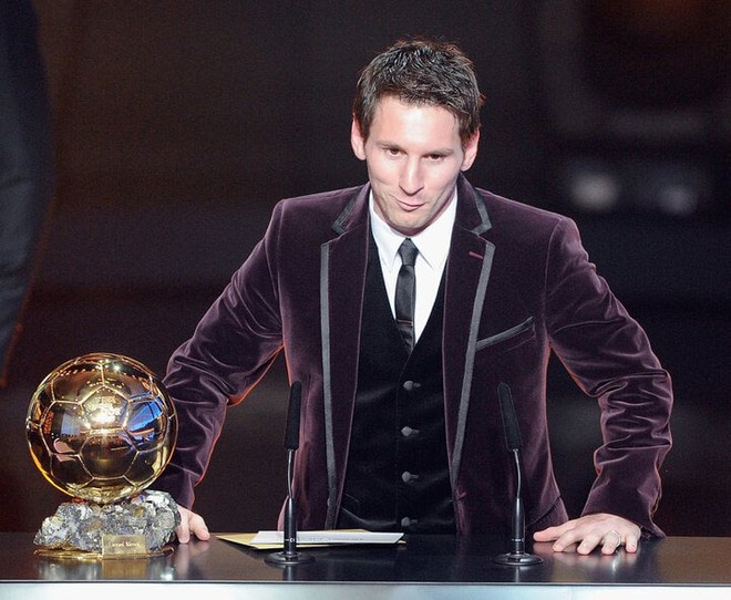Messi thay đổi thế n&agrave;o trong 8 lần gi&agrave;nh Quả b&oacute;ng v&agrave;ng? - Ảnh 3.