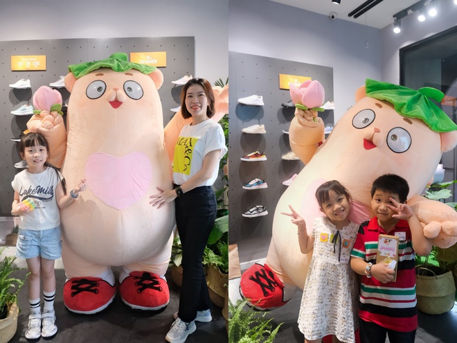 Mascot Gấu Chú Tâm khiến trẻ em thích mê - Ảnh 4.