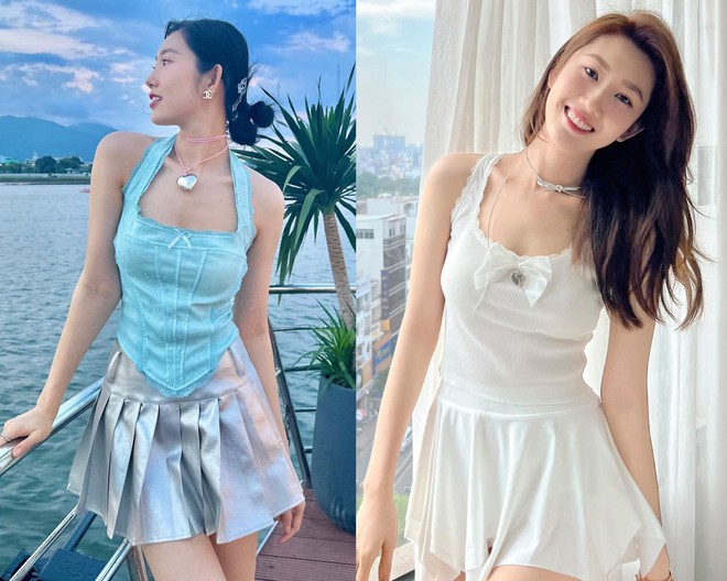Thời trang của Th&uacute;y Ng&acirc;n ở tuổi 32: Trẻ trung như n&agrave;ng đ&ocirc;i mươi, t&ocirc;n d&aacute;ng hiệu quả - Ảnh 3.