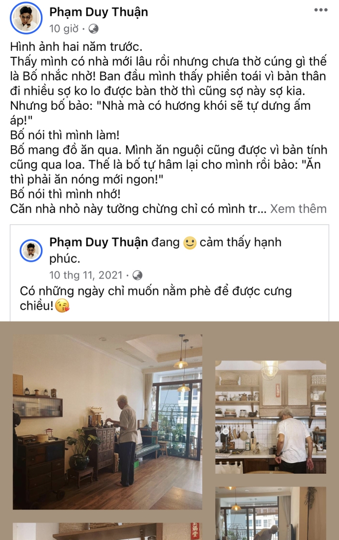 Jun Phạm chia sẻ lại h&igrave;nh ảnh người bố qu&aacute; cố, g&acirc;y x&uacute;c động khi trải l&ograve;ng về điều n&agrave;y - Ảnh 2.