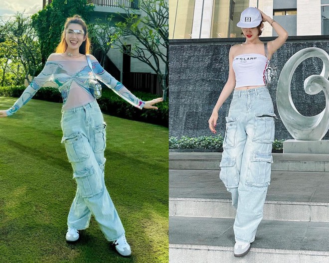 Thời trang của Th&uacute;y Ng&acirc;n ở tuổi 32: Trẻ trung như n&agrave;ng đ&ocirc;i mươi, t&ocirc;n d&aacute;ng hiệu quả - Ảnh 2.
