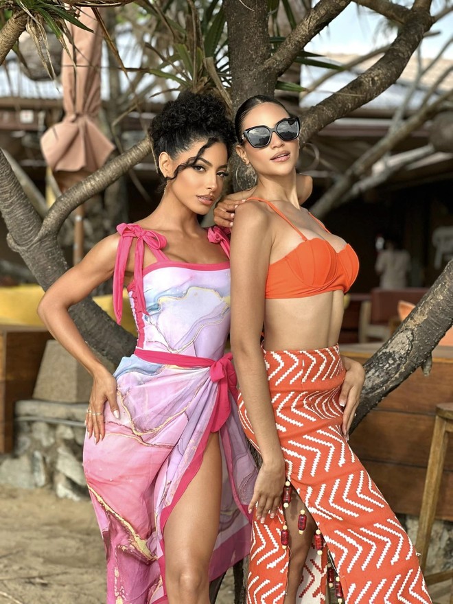 Lê Hoàng Phương và Hoa hậu Hòa bình diện bikini trên biển Thái Lan - Ảnh 8.