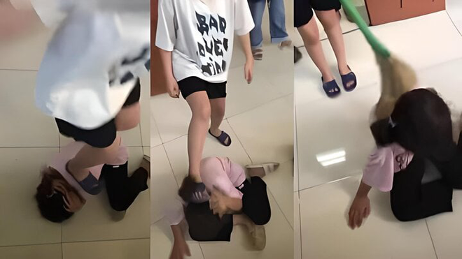 Nữ sinh lớp 6 H&agrave; Nội bị bạn đ&aacute;nh hội đồng, Ph&ograve;ng GD&ĐT l&ecirc;n tiếng - Ảnh 1.