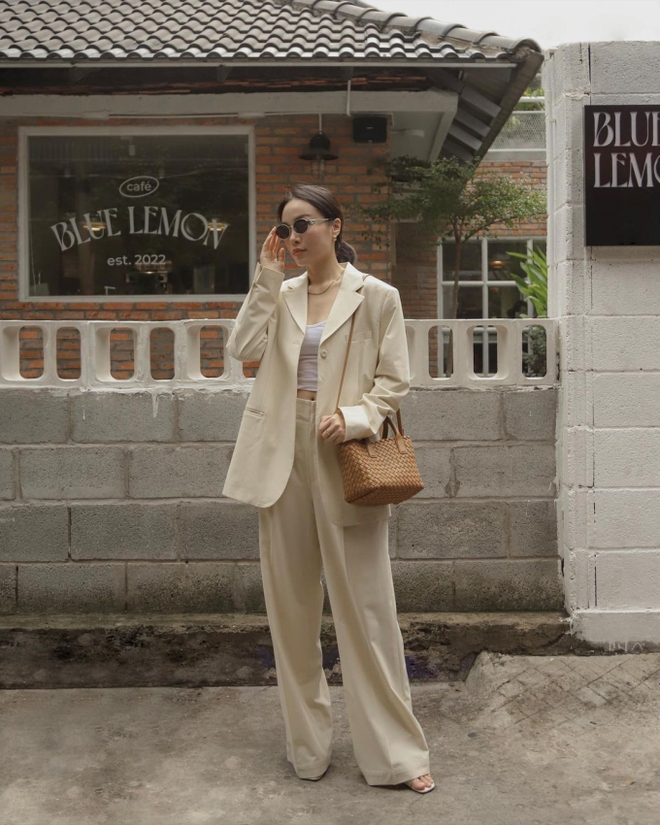 Nàng cao dưới 1m60 muốn mặc blazer đẹp và sang thì nên học lỏm blogger Hà Trúc - Ảnh 5.