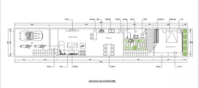 Tư vấn thiết kế nh&agrave; phố tr&ecirc;n mảnh đất rộng v&agrave; đẹp ở Cần Thơ - Ảnh 1.