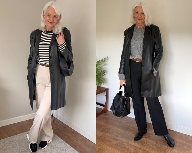 Fashion blogger 60 tuổi mặc đẹp và trẻ trung nhờ 5 món thời trang cơ bản - Ảnh 5.
