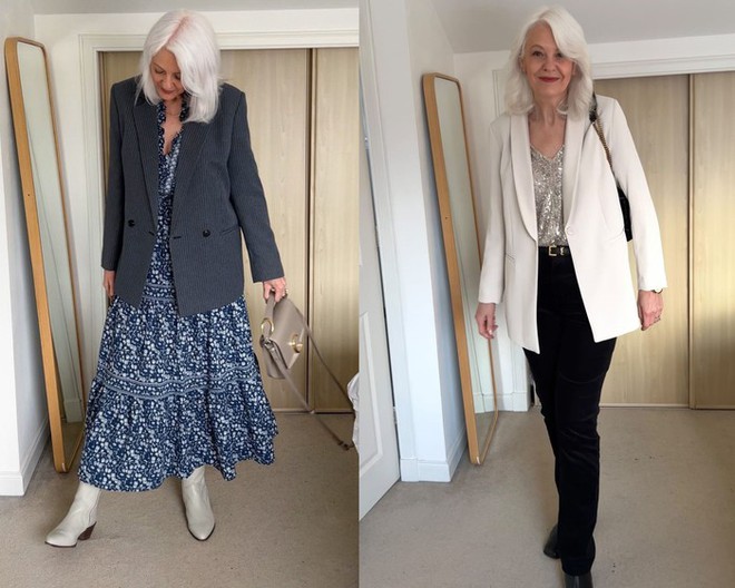Fashion blogger 60 tuổi mặc đẹp và trẻ trung nhờ 5 món thời trang cơ bản - Ảnh 2.