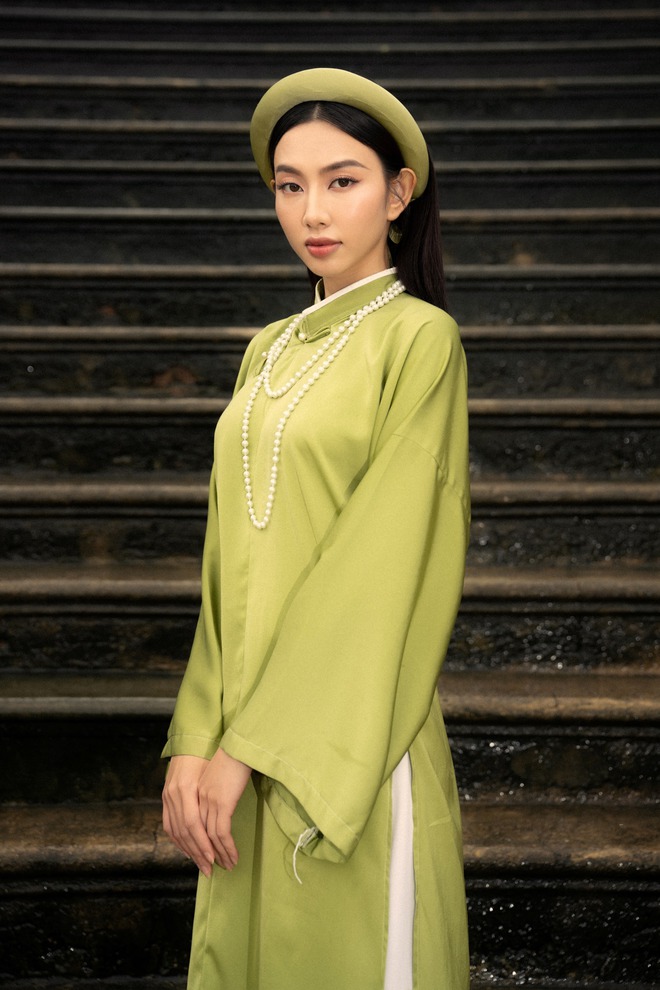 Ngắm sao Việt diện áo dài để khoanh vùng 2 mẫu áo tâm điểm của năm nay - Ảnh 3.