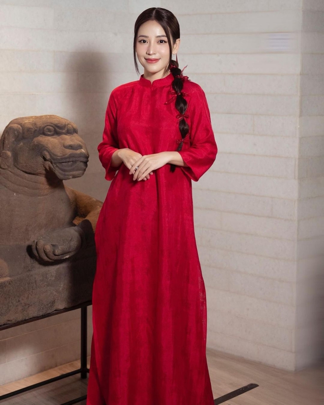 Ngắm sao Việt diện áo dài cực duyên dáng trong mùa cưới và đây là loạt địa chỉ bạn có thể học lỏm để sắm theo - Ảnh 3.